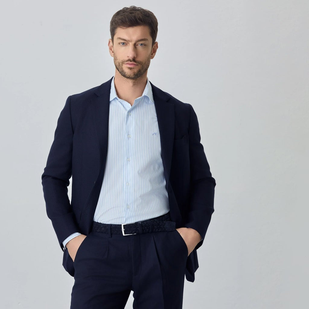 Formal shirts for men and suit combinations: creating a polished look